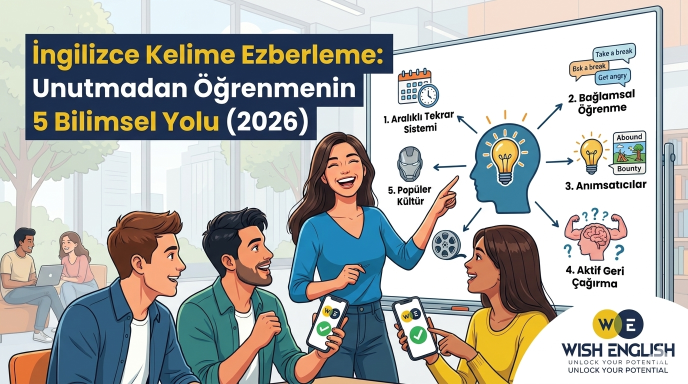 İngilizce Kelime Ezberleme | Unutmadan Öğrenmenin 5 Yolu (2026)